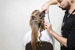 Hollywood glamlockar Tutorial 4 Kerastase