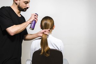 Tvinnad chinjon tutorial Steg 3 Kerastase