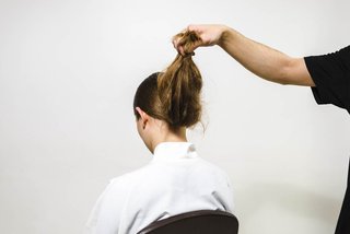 Tvinnad chinjon tutorial Steg 5 Kerastase