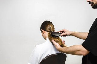 Tvinnad chinjon tutorial Steg 6 Kerastase